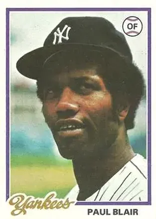 1978 Topps #114 Paul Blair