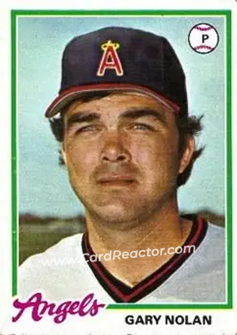 1978 Topps #115 - Gary Nolan - California Angels