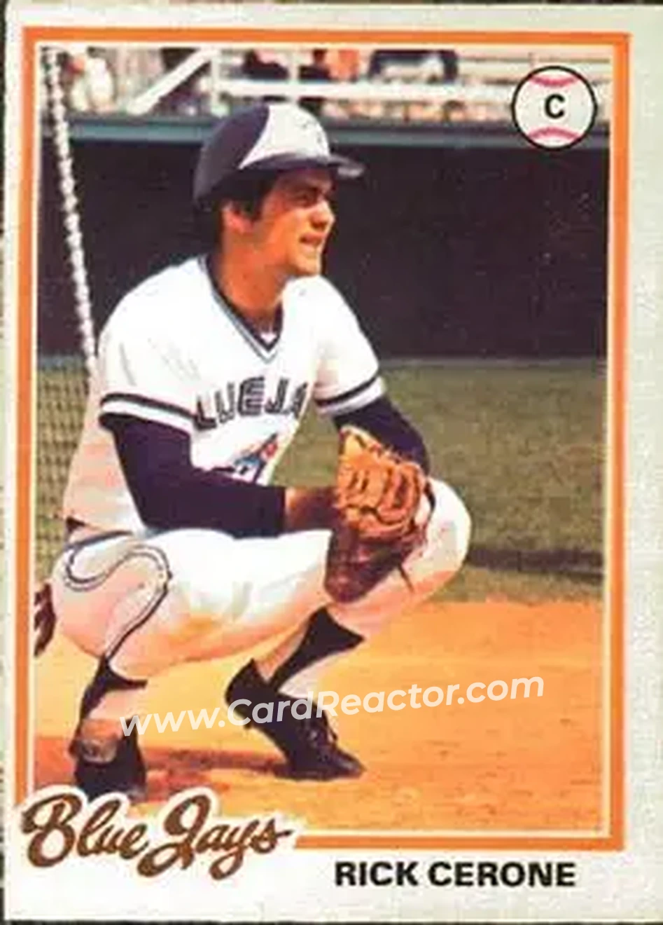 1978 O-Pee-Chee #129 - Rick Cerone - Toronto Blue Jays