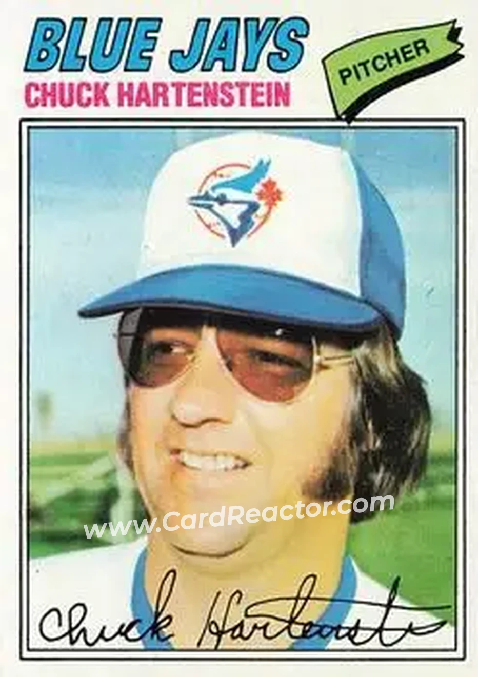 Front of Chuck Hartenstein