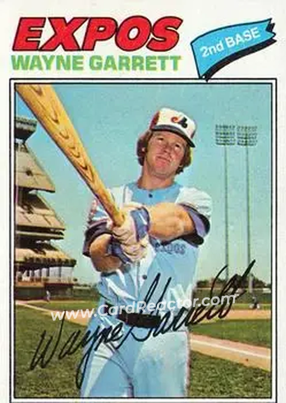 Front of Wayne Garrett