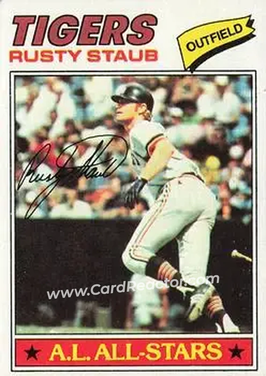 Front of Rusty Staub