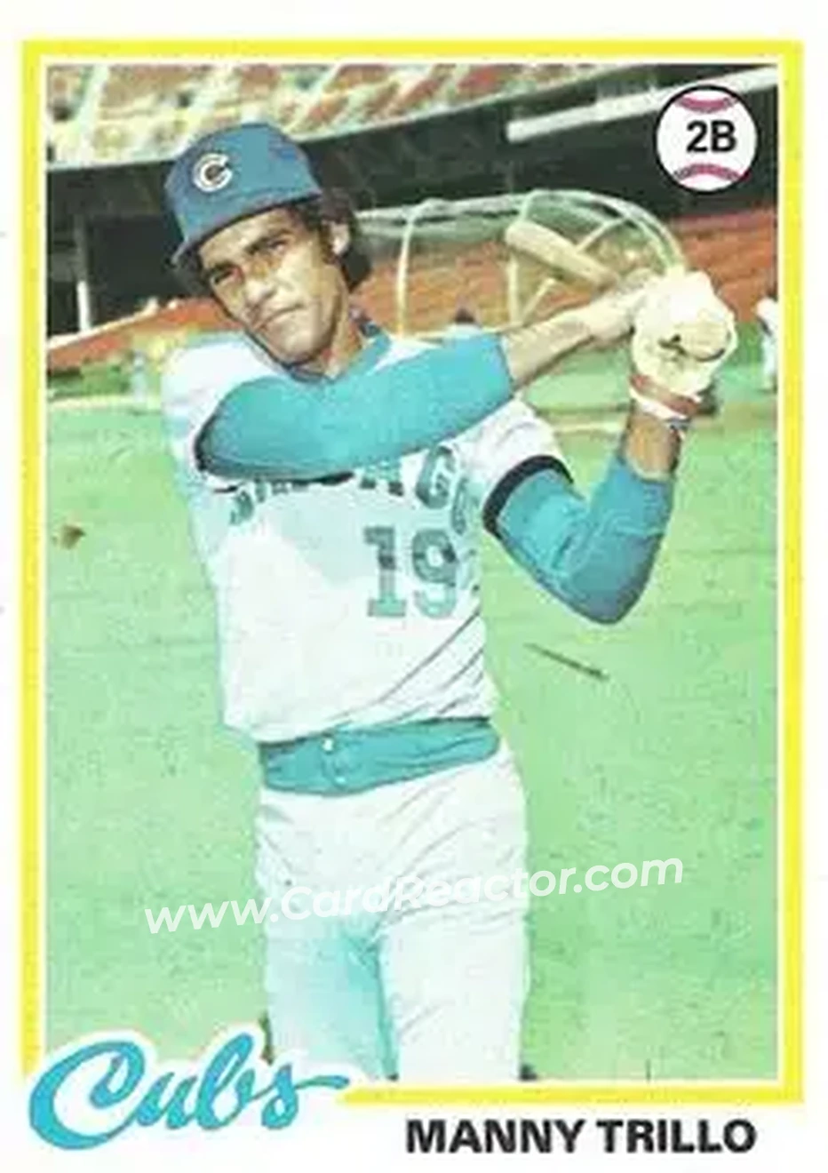 1978 Topps #123 - Manny Trillo - Chicago Cubs