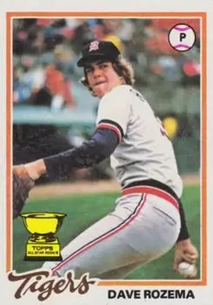 1978 Topps #124 Dave Rozema