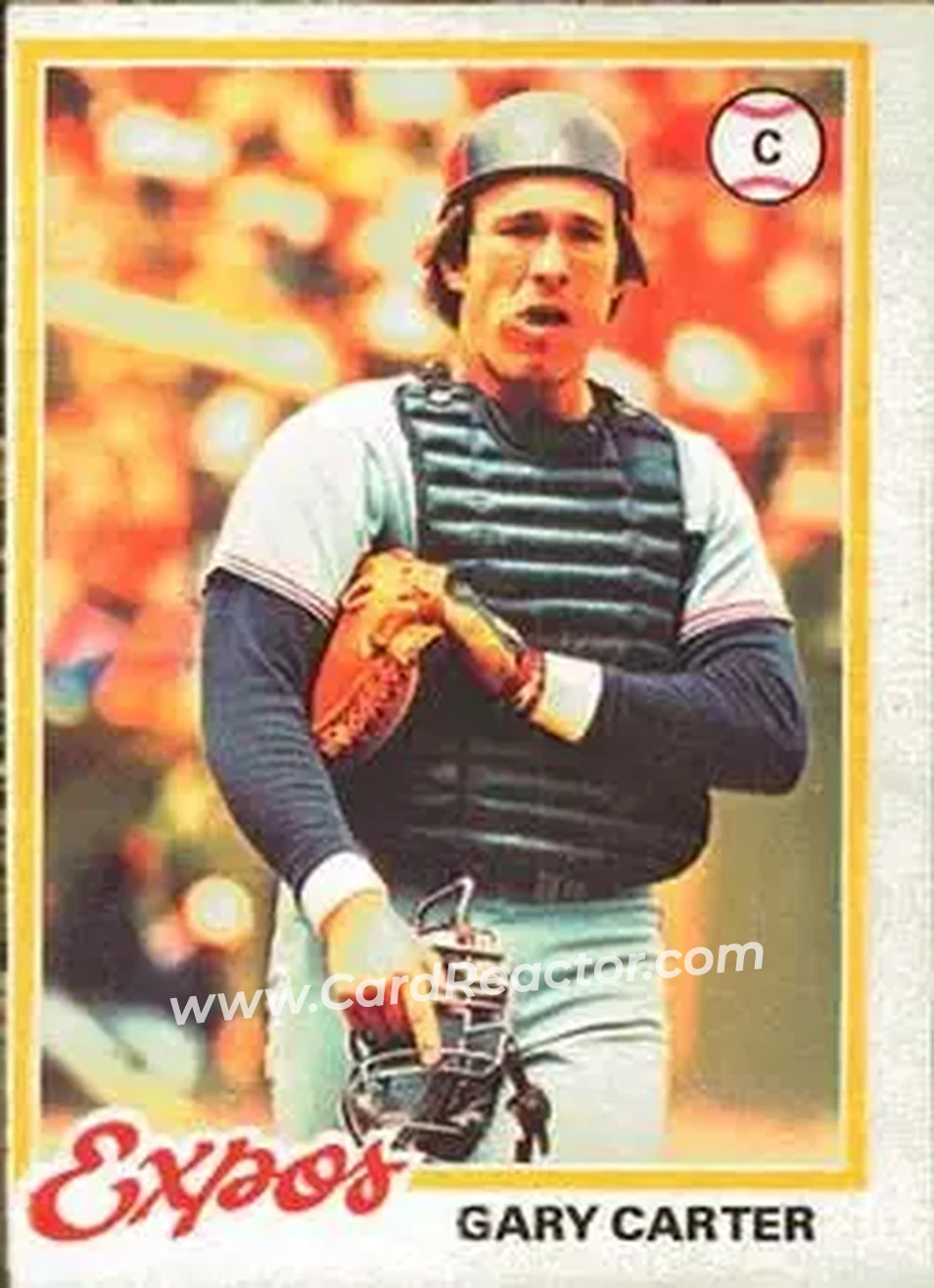Front of Gary Carter