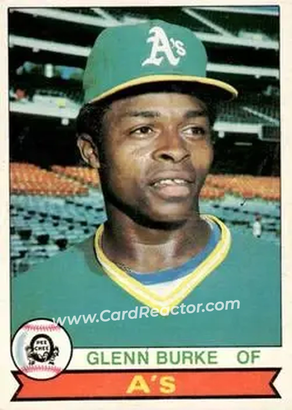 1979 O-Pee-Chee #78 - Glenn Burke - Oakland Athletics