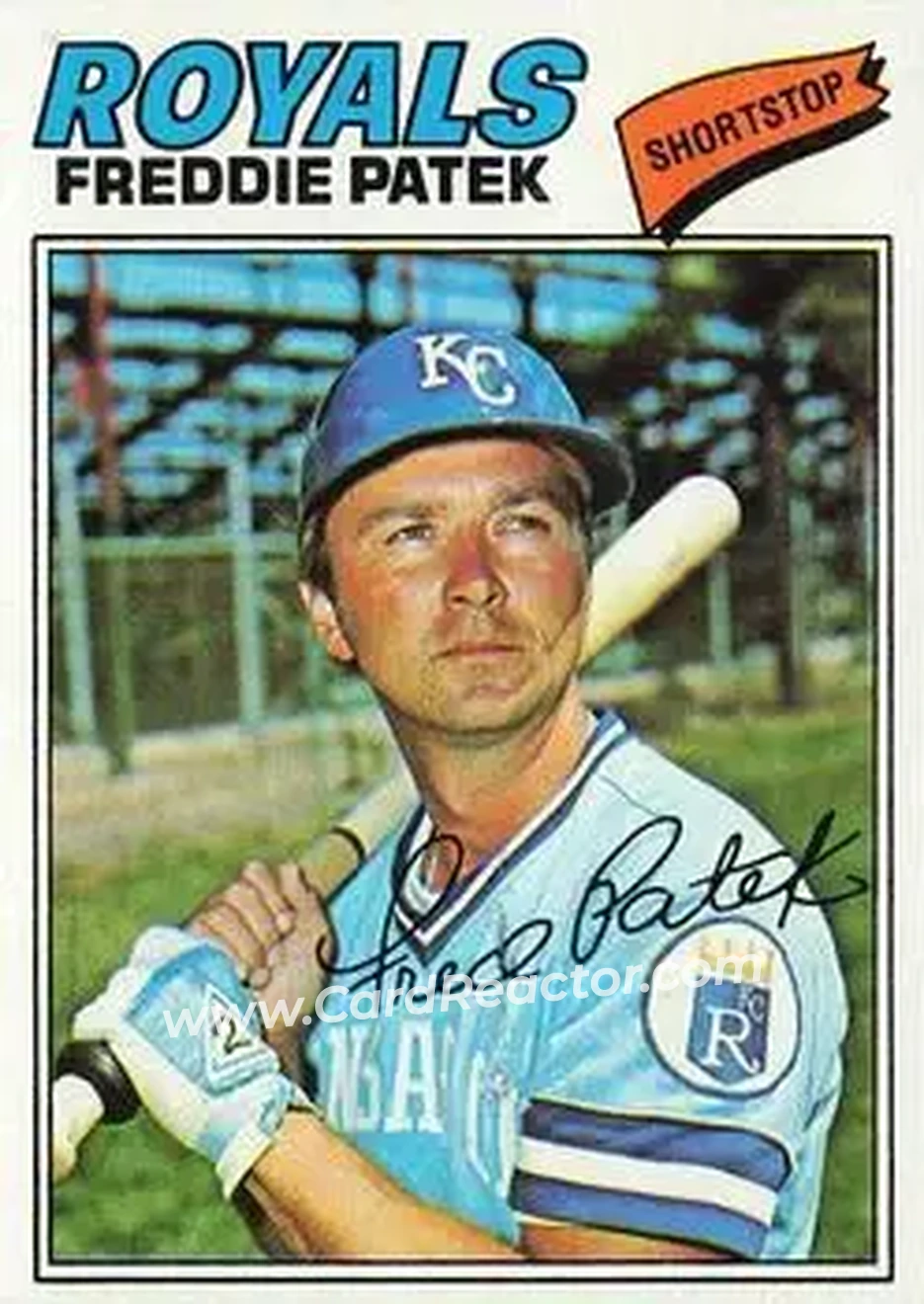 Front of Fred Patek