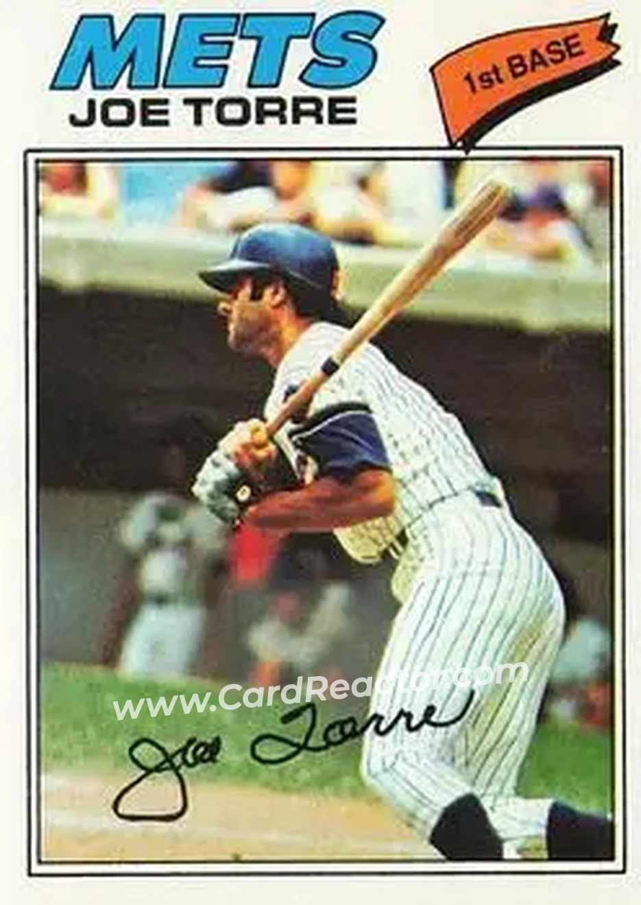1977 Topps #425 - Joe Torre - New York Mets