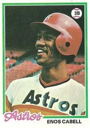 1978 Topps #132 Enos Cabell