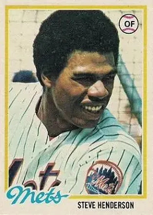 1978 Topps #134 Steve Henderson