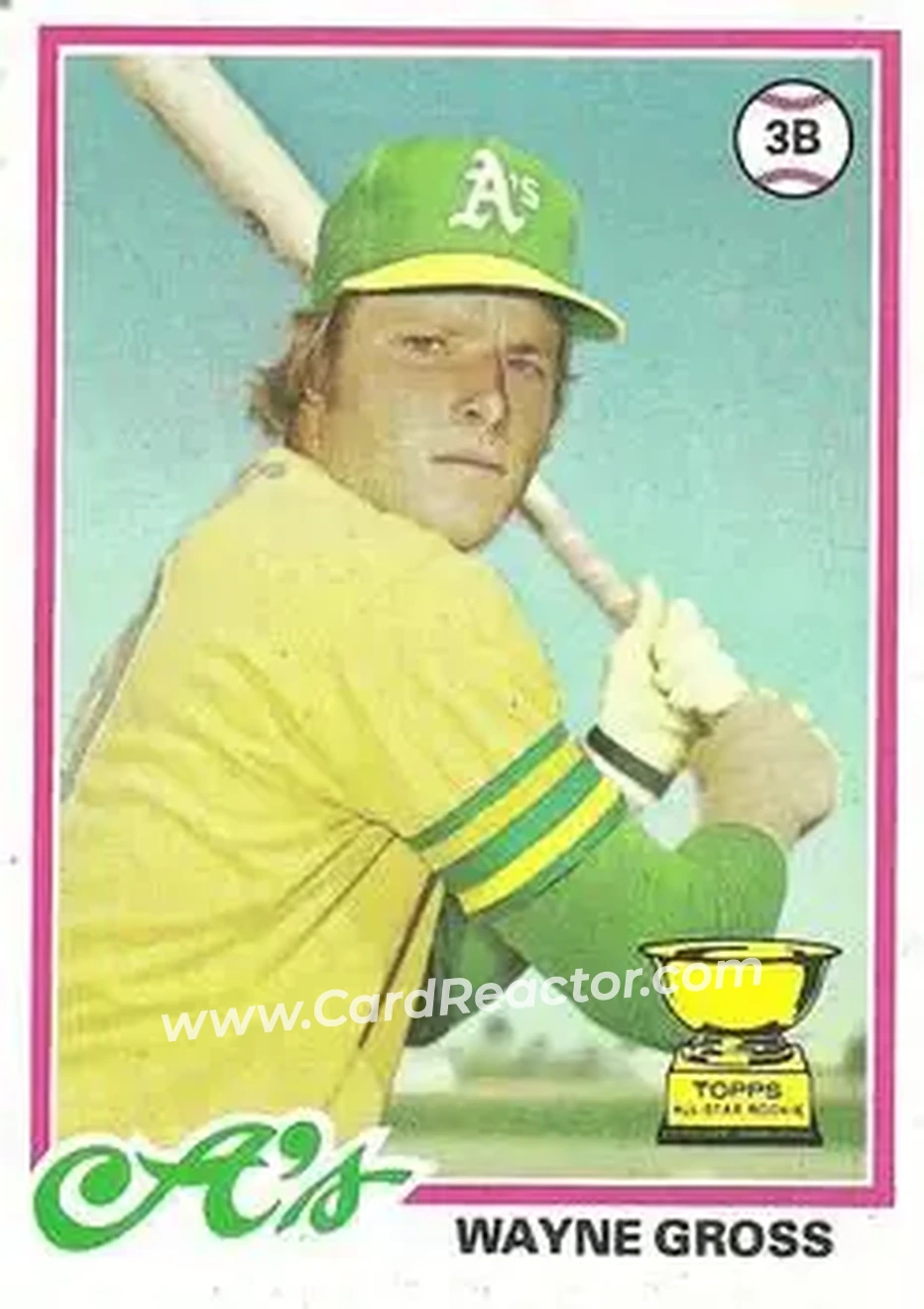 1978 Topps #139 - Wayne Gross - Oakland Athletics