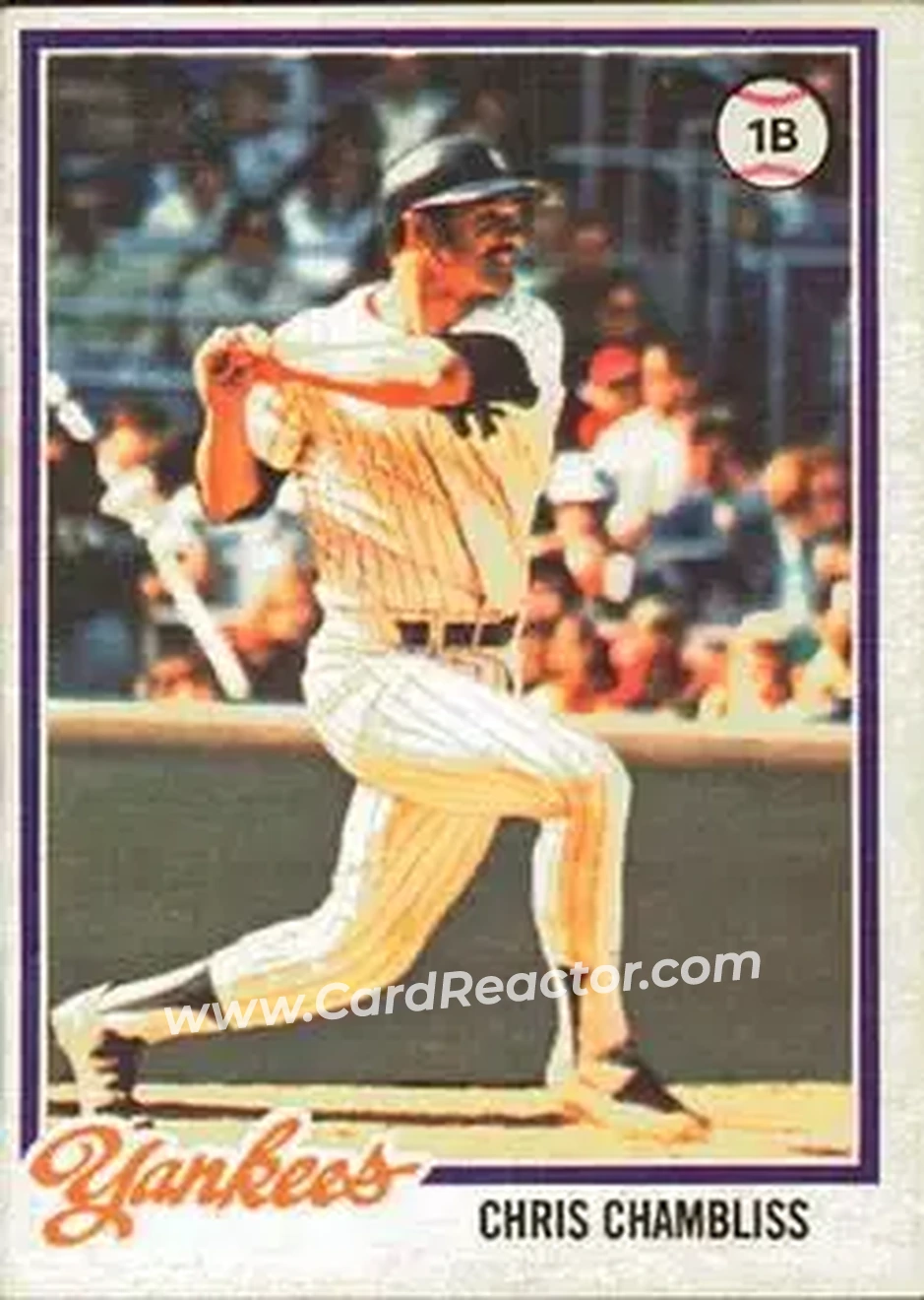 Front of Chris Chambliss