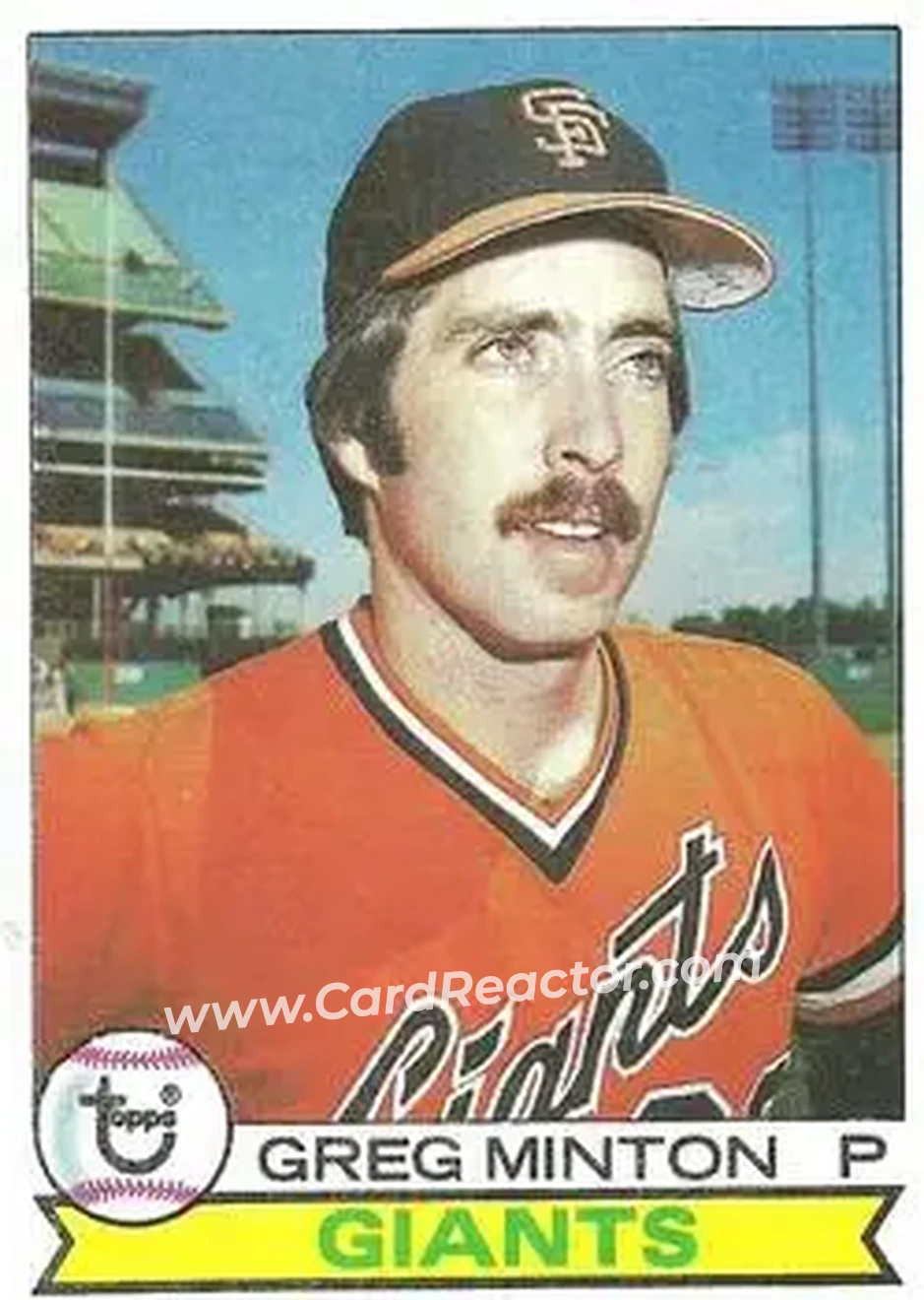 1979 Topps #84 - Greg Minton - San Francisco Giants
