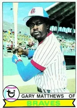 1979 Topps #85 Gary Matthews