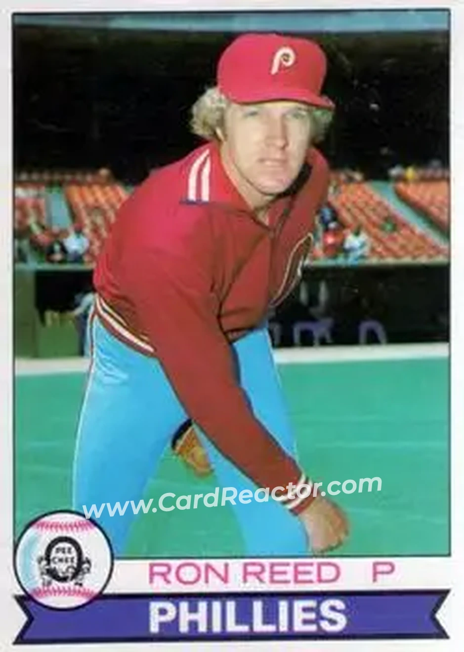 1979 O-Pee-Chee #84 - Ron Reed - Philadelphia Phillies