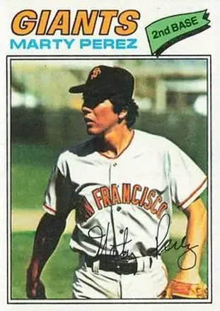 1977 Topps #438 Marty Perez