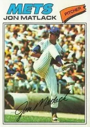 1977 Topps #440 Jon Matlack
