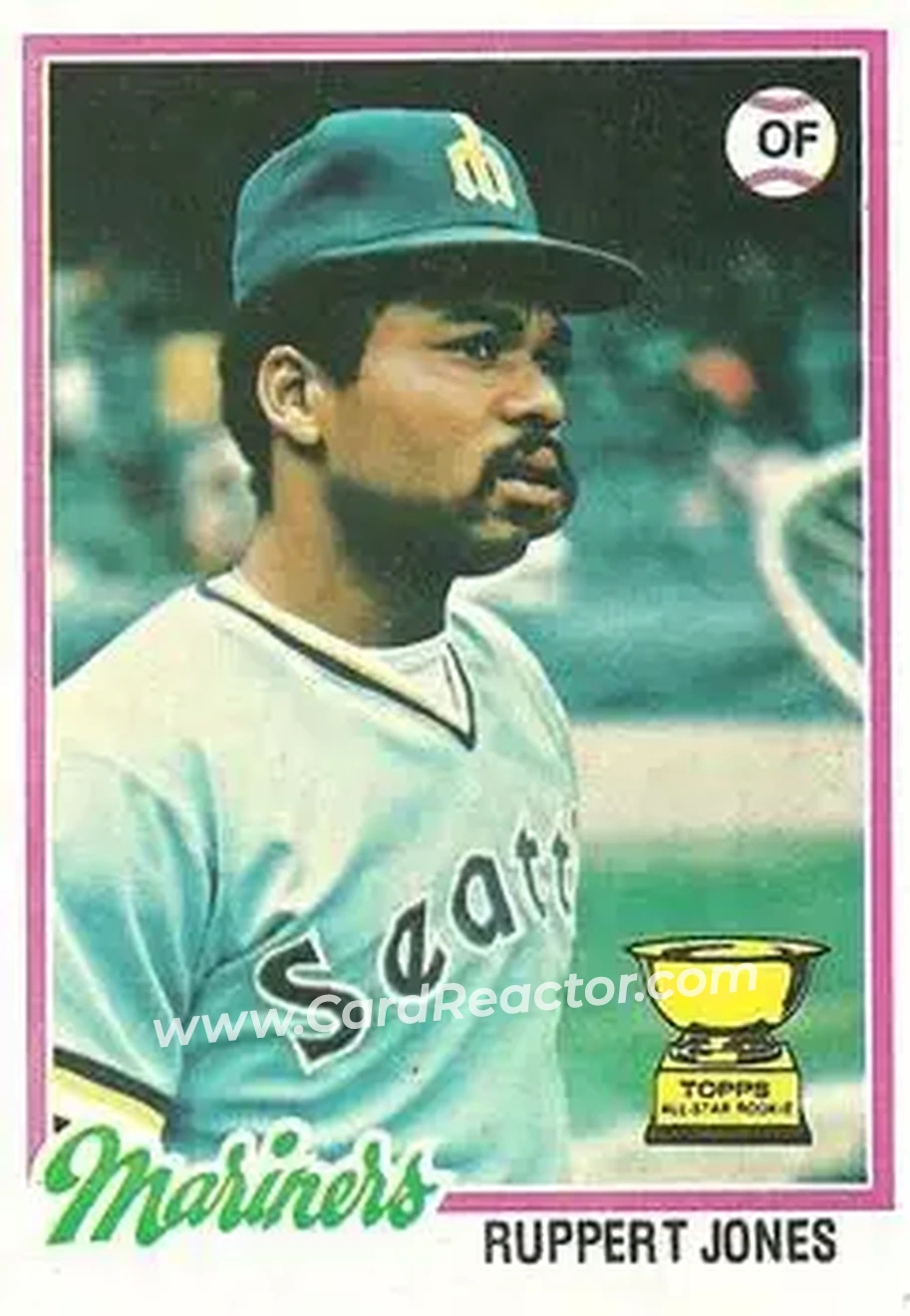 1978 Topps #141 - Ruppert Jones - Seattle Mariners