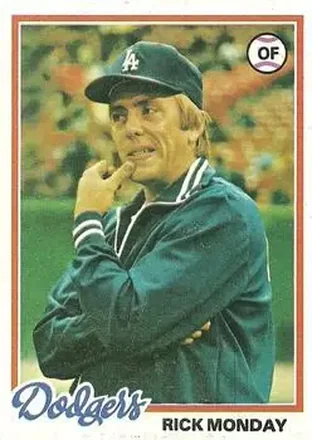 1978 Topps #145 Rick Monday
