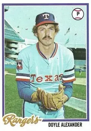 1978 Topps #146 Doyle Alexander