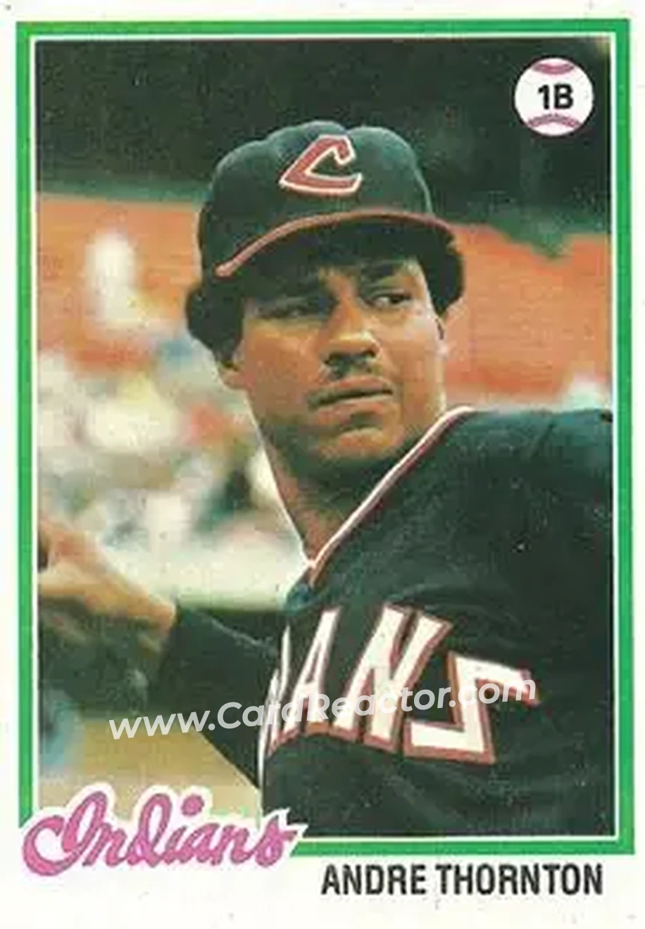 1978 Topps #148 - Andre Thornton - Cleveland Indians