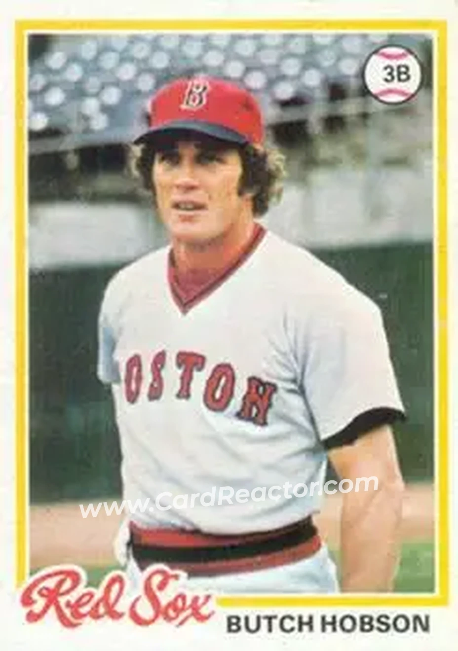 Front of Butch Hobson