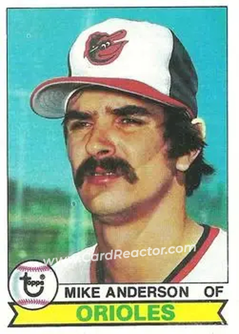 1979 Topps #102 - Mike Anderson - Baltimore Orioles