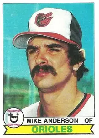 1979 Topps #102 Mike Anderson