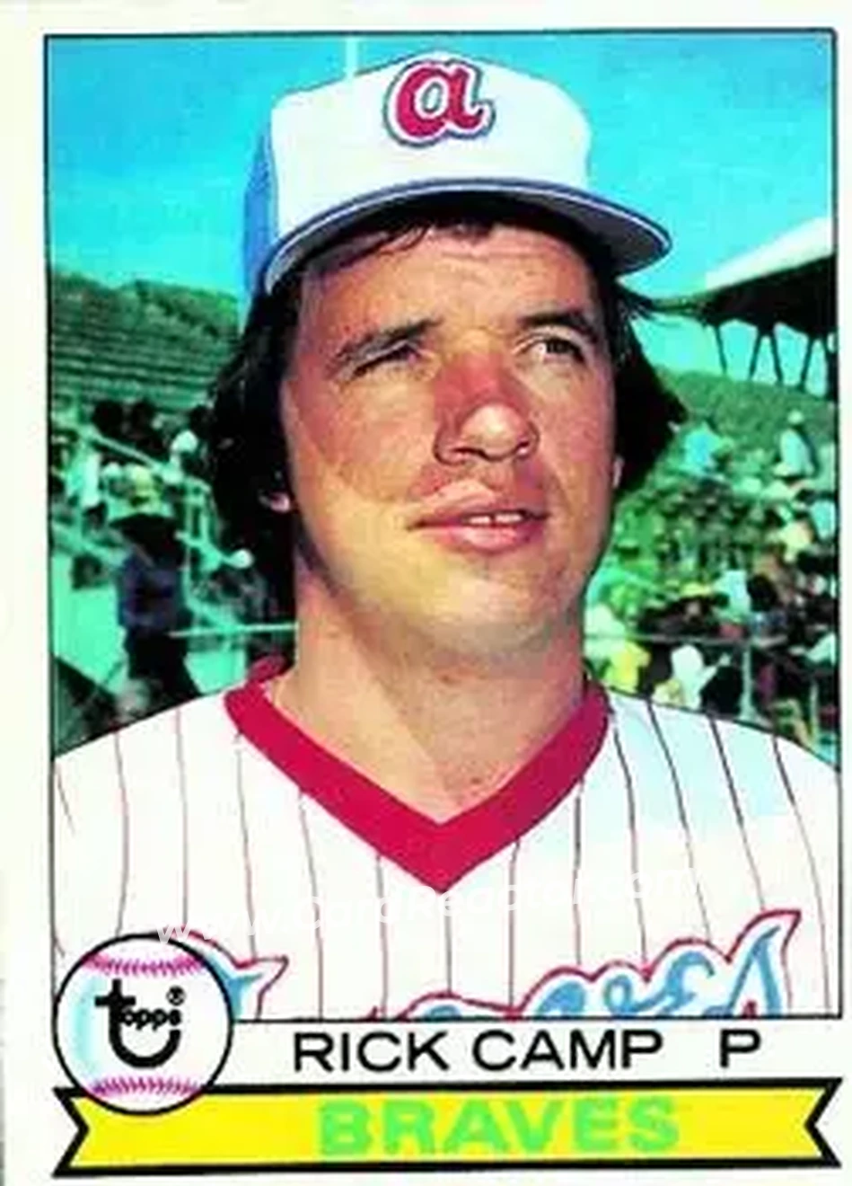 1979 Topps #105 - Rick Camp - Atlanta Braves