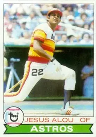 1979 Topps #107 Jesus Alou