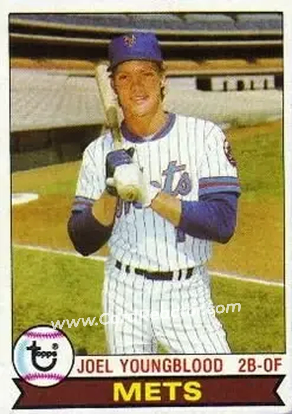 1979 Topps #109 - Joel Youngblood - New York Mets