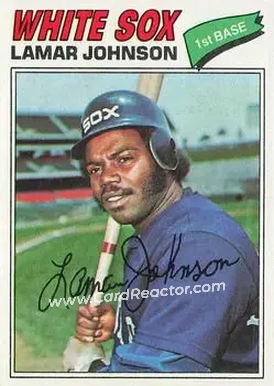 Front of Lamar Johnson