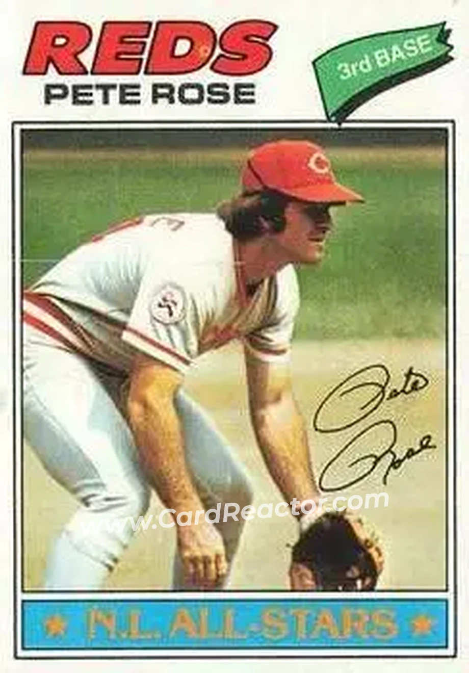 Front of Pete Rose