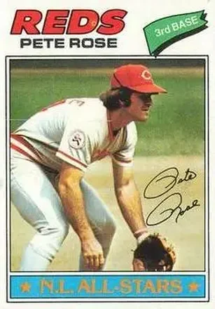 1977 Topps #450 Pete Rose