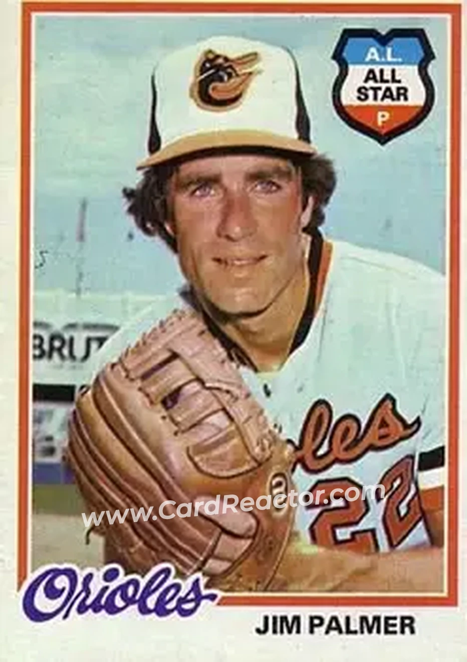 1978 Topps #160 - Jim Palmer - Baltimore Orioles