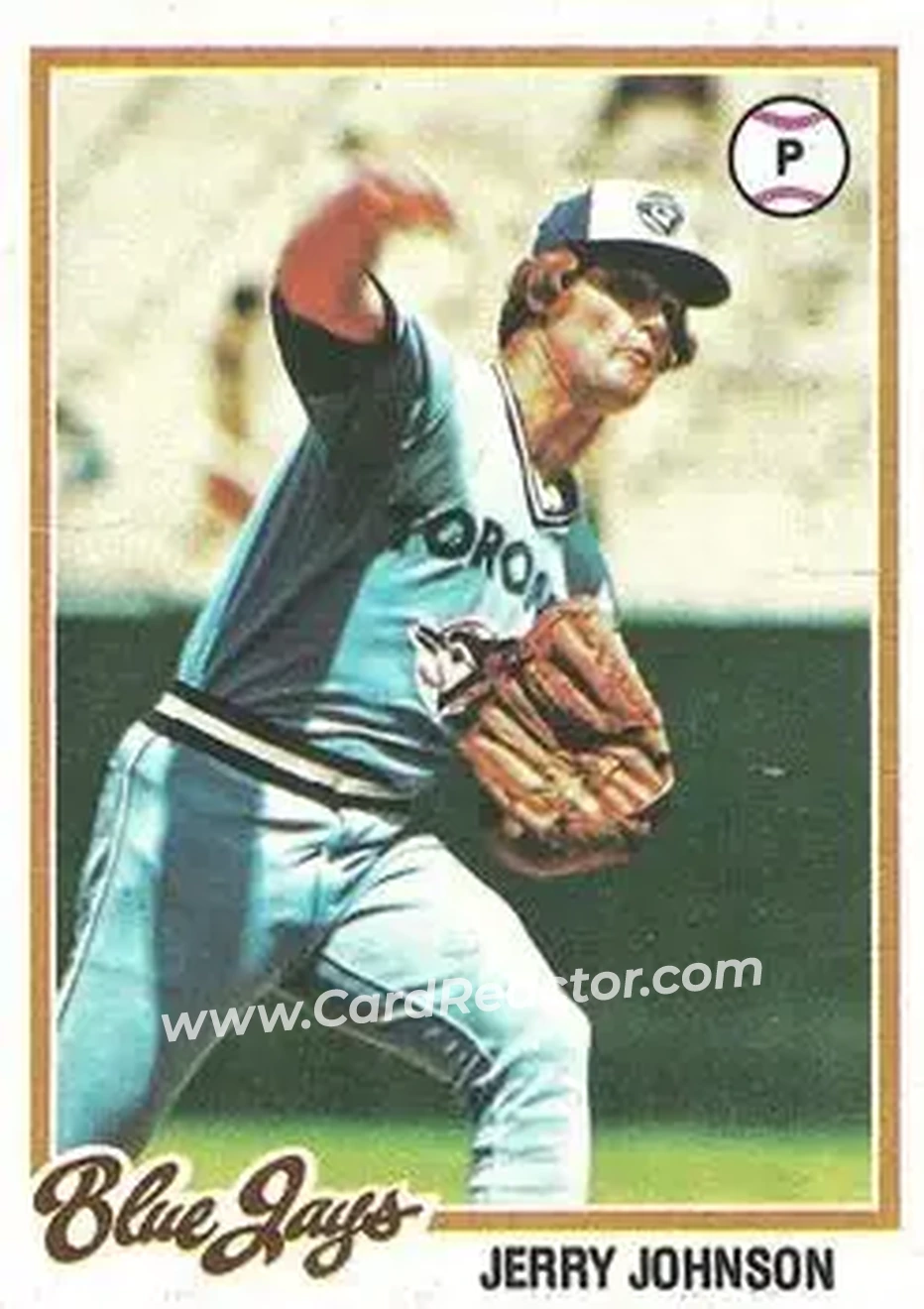 1978 Topps #169 - Jerry Johnson - Toronto Blue Jays