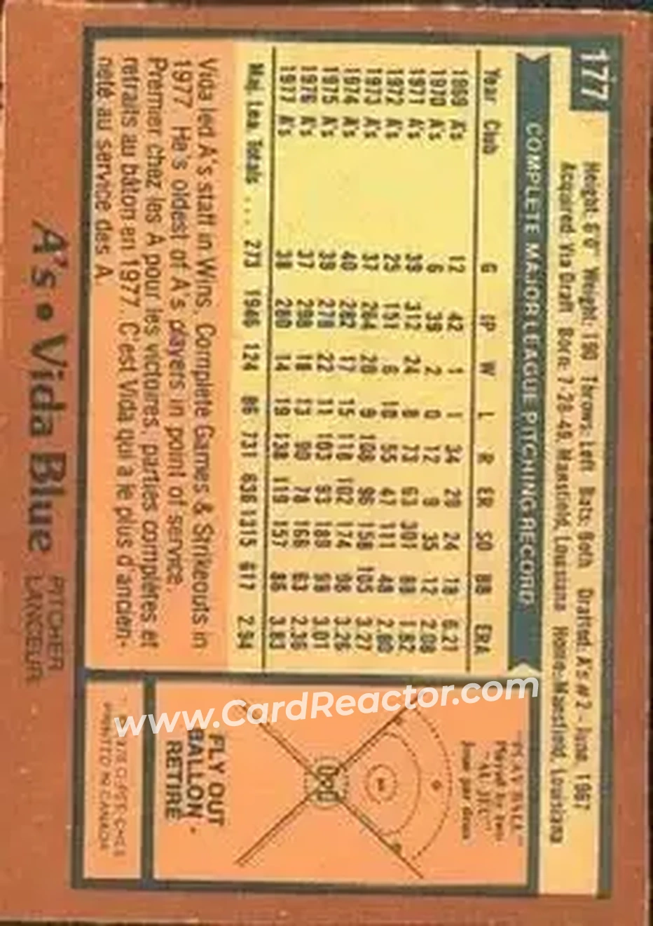 Back of Vida Blue