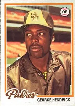 1978 O-Pee-Chee #178 George Hendrick