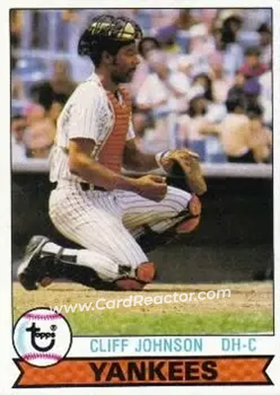 1979 Topps #114 - Cliff Johnson - New York Yankees