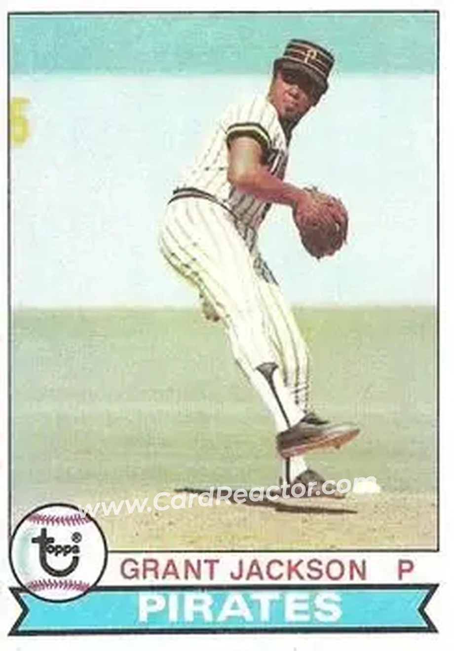 1979 Topps #117 - Grant Jackson - Pittsburgh Pirates