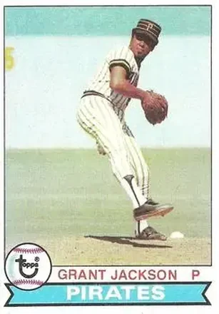 1979 Topps #117 Grant Jackson