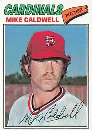 1977 Topps #452 Mike Caldwell