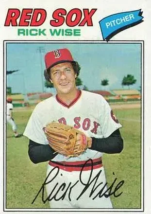 1977 Topps #455 Rick Wise