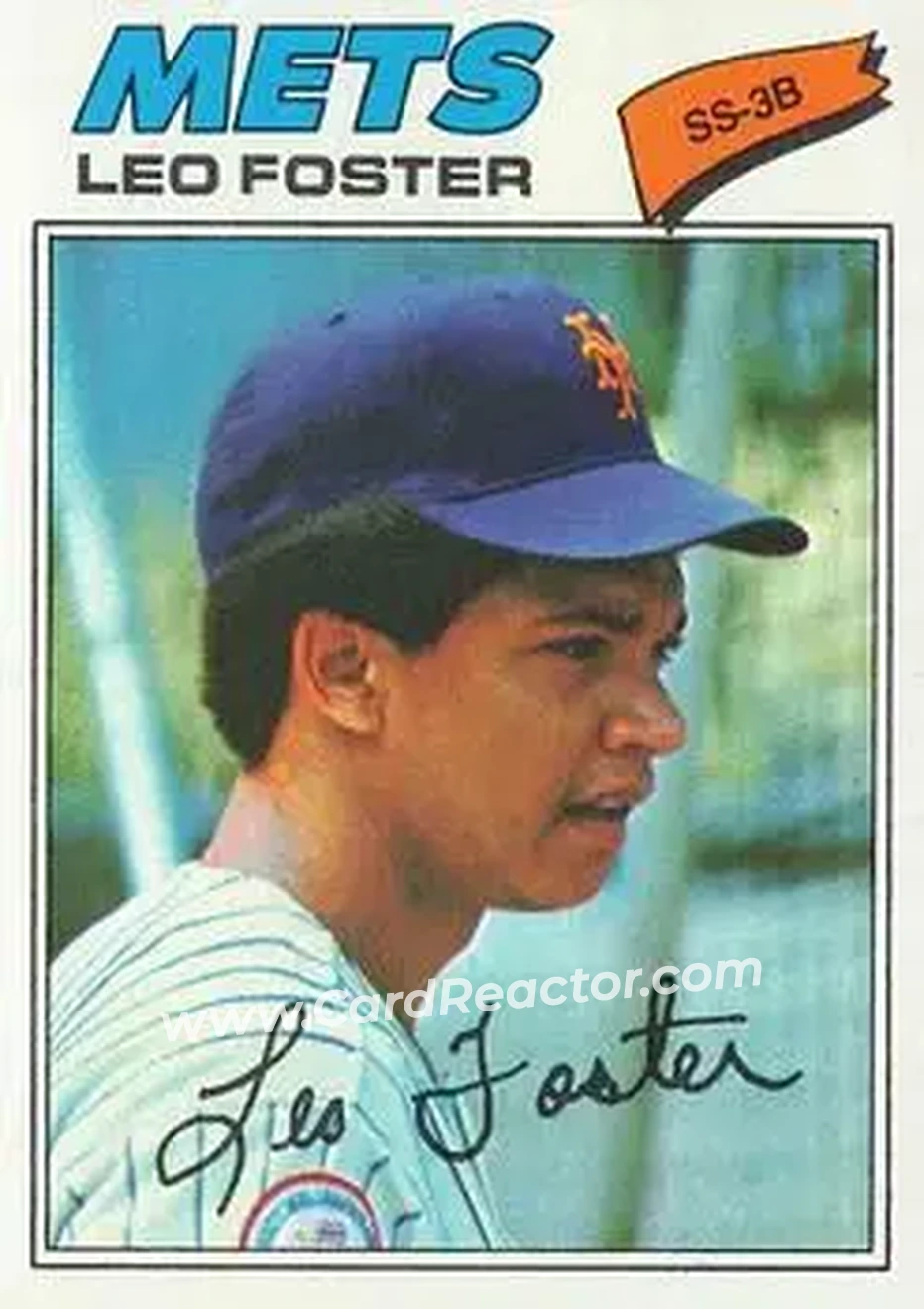 1977 Topps #458 - Leo Foster - New York Mets