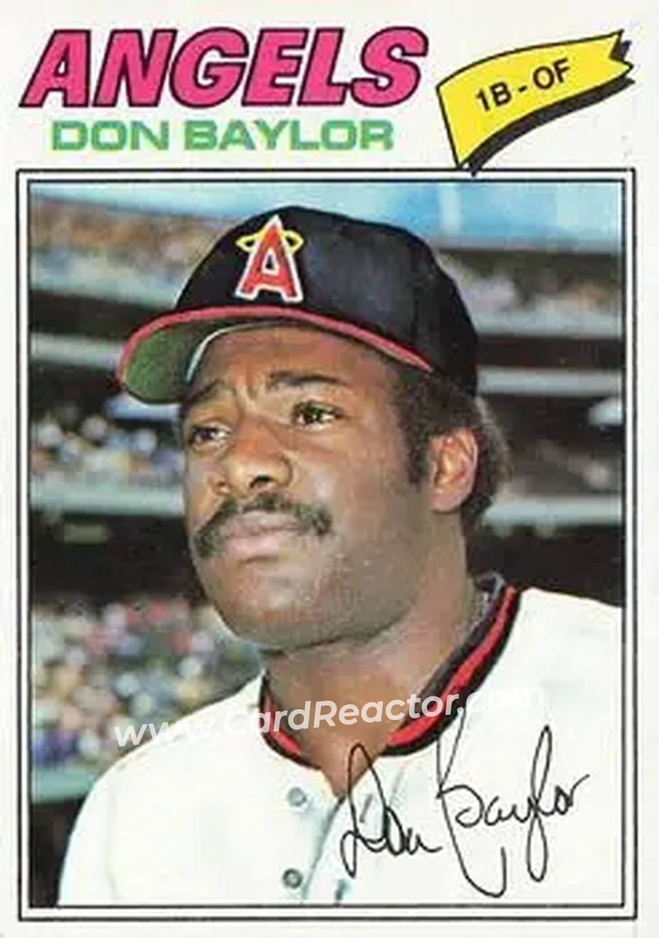 1977 Topps #462 - Don Baylor - California Angels