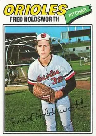 1977 Topps #466 Fred Holdsworth