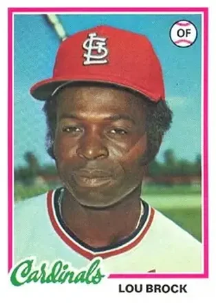 1978 Topps #170 Lou Brock