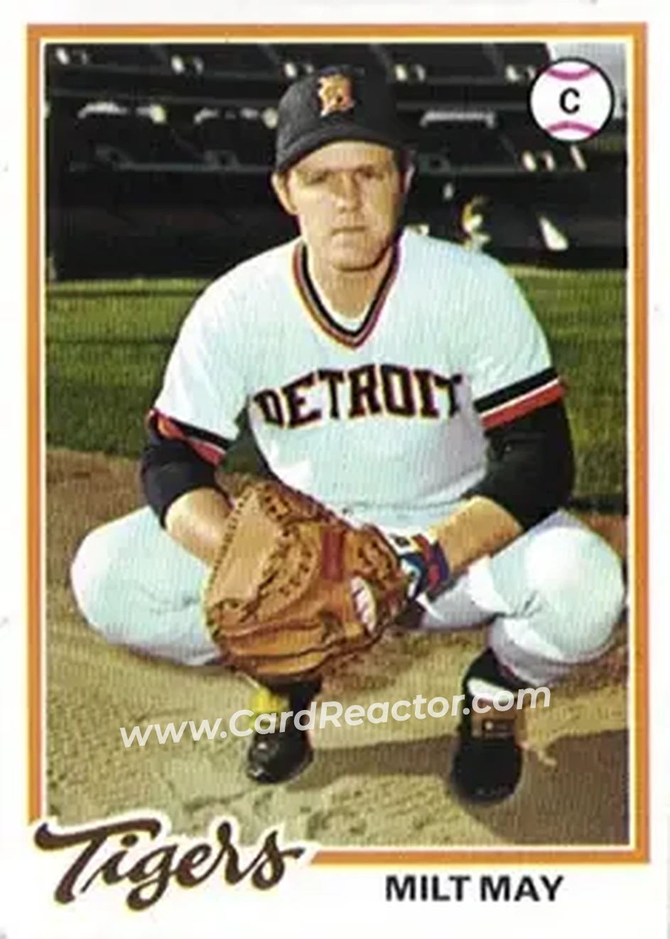 1978 Topps #176 - Milt May - Detroit Tigers