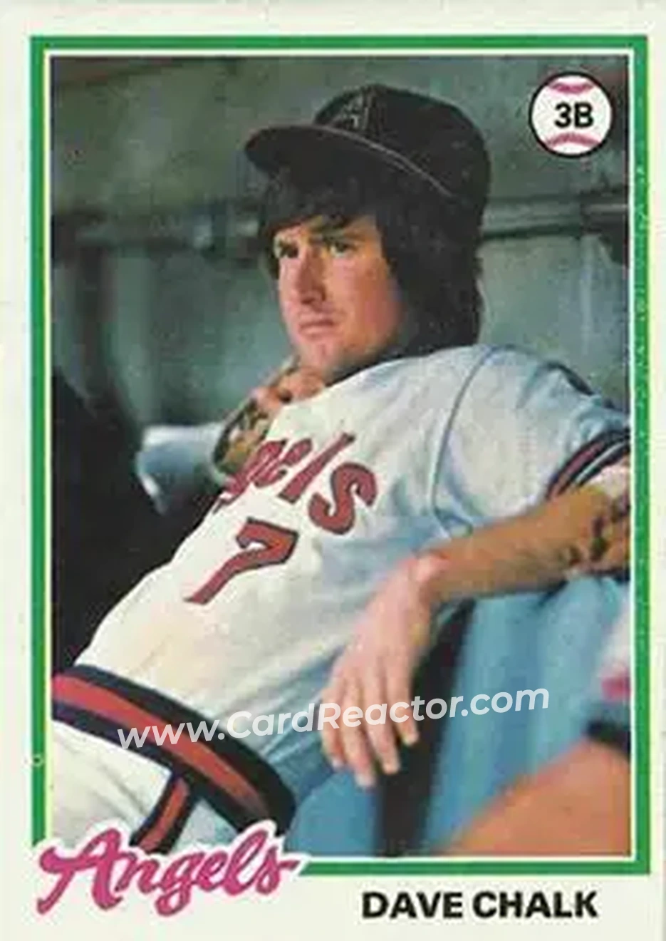 1978 Topps #178 - Dave Chalk - California Angels