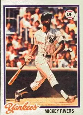 1978 O-Pee-Chee #182 Mickey Rivers
